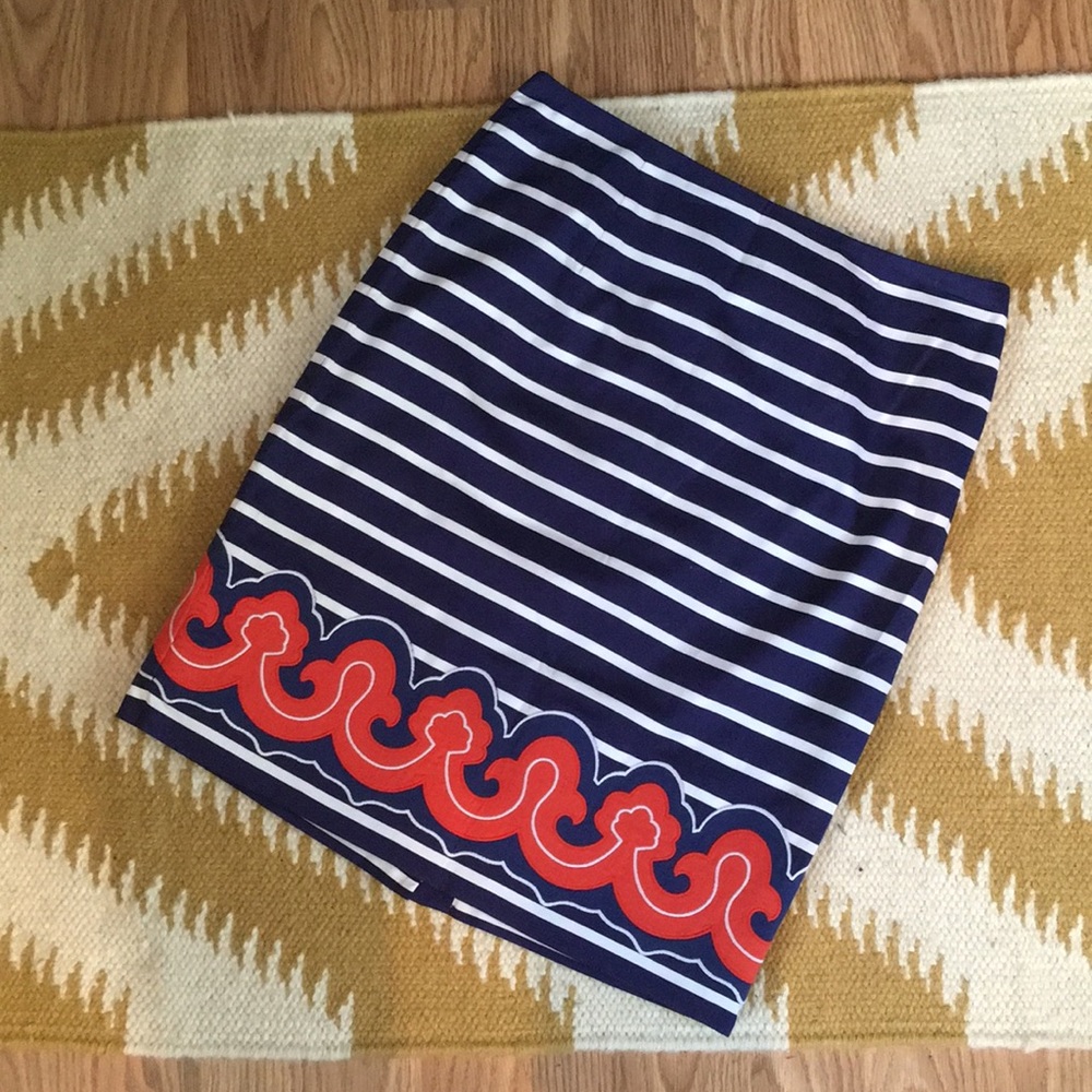 Vineyard Vines striped pencil skirt